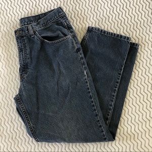 L.L. Bean Mens Vintage Jeans in Blue Sz 35x30